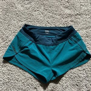 Athleta Kids Teal and Navy Shorts